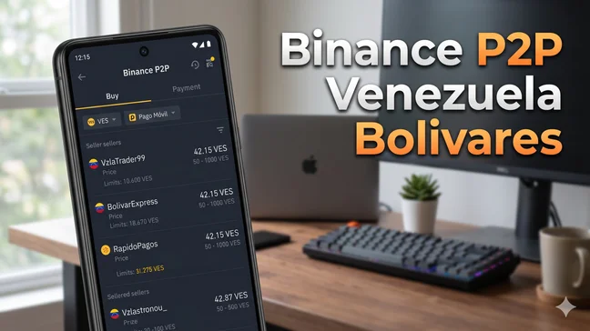 Cómo operar en Binance P2P en Venezuela con Bolívares