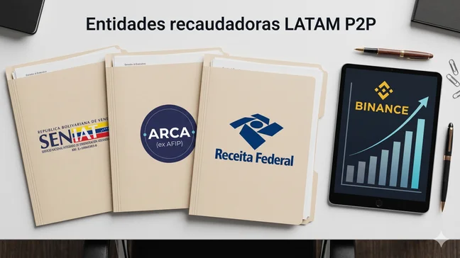 Entidades recaudadoras LATAM P2P