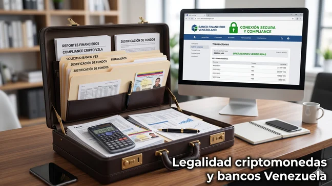 Legalidad de criptomonedas y bancos en Venezuela